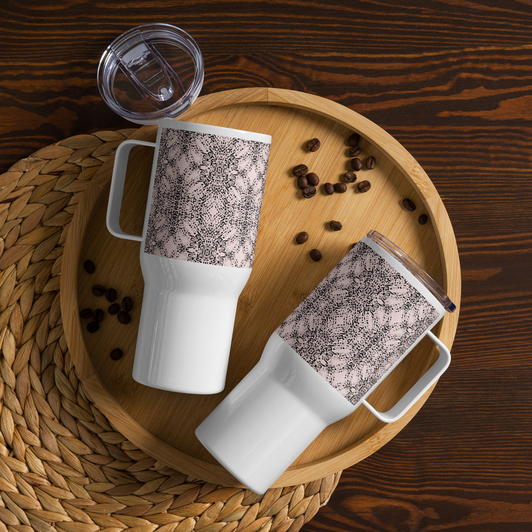 Flower Blossom Stainless Steel Travel Mug