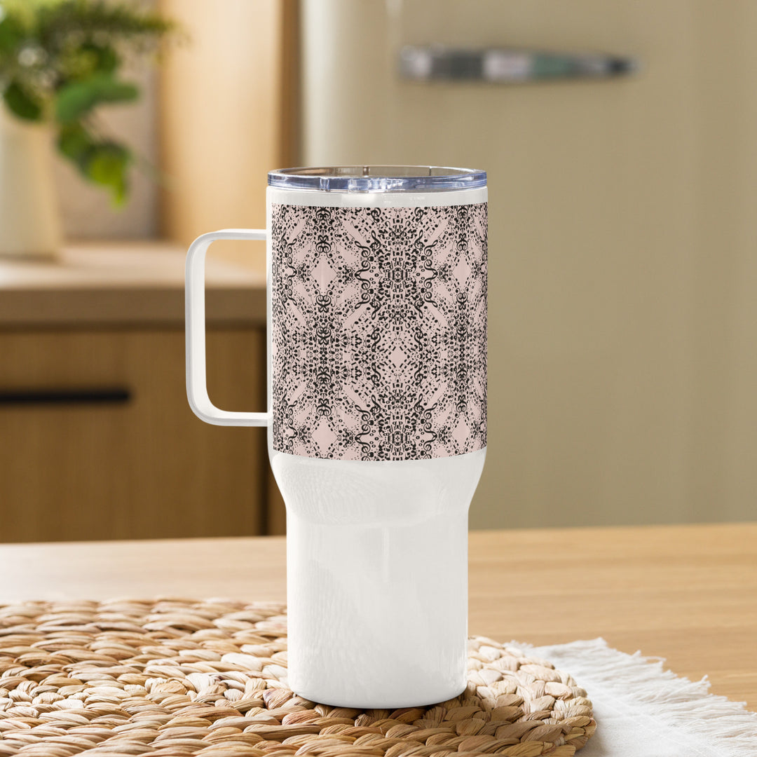 Flower Blossom Stainless Steel Travel Mug