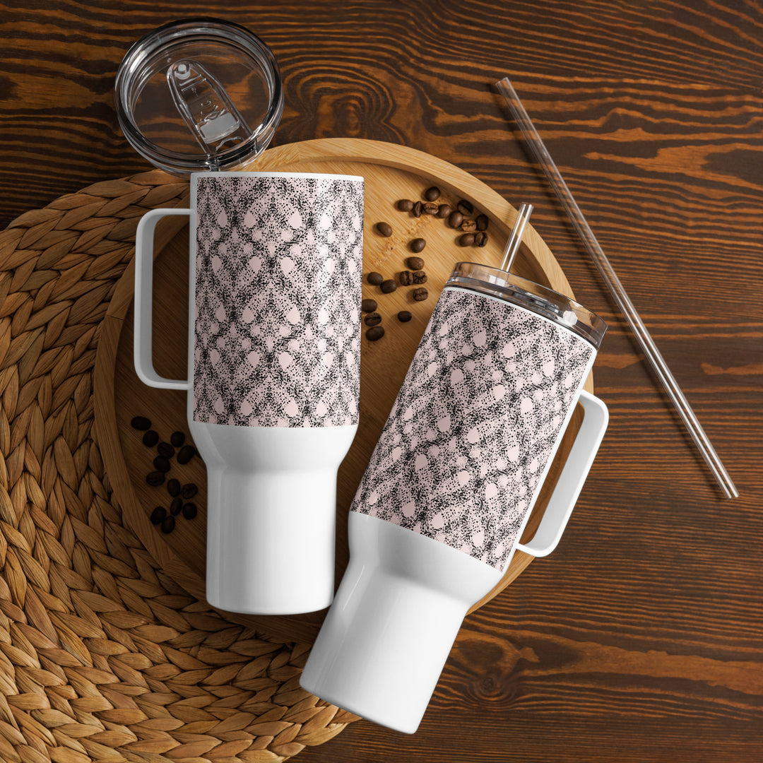 Flower Blossom Stainless Steel Travel Mug