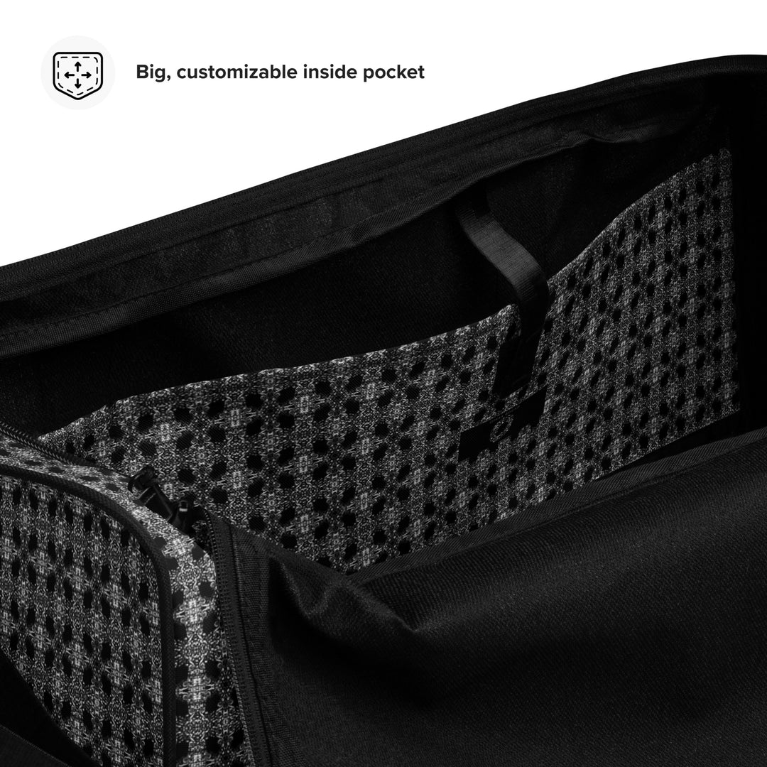 Timbre Black Large Duffel Bag