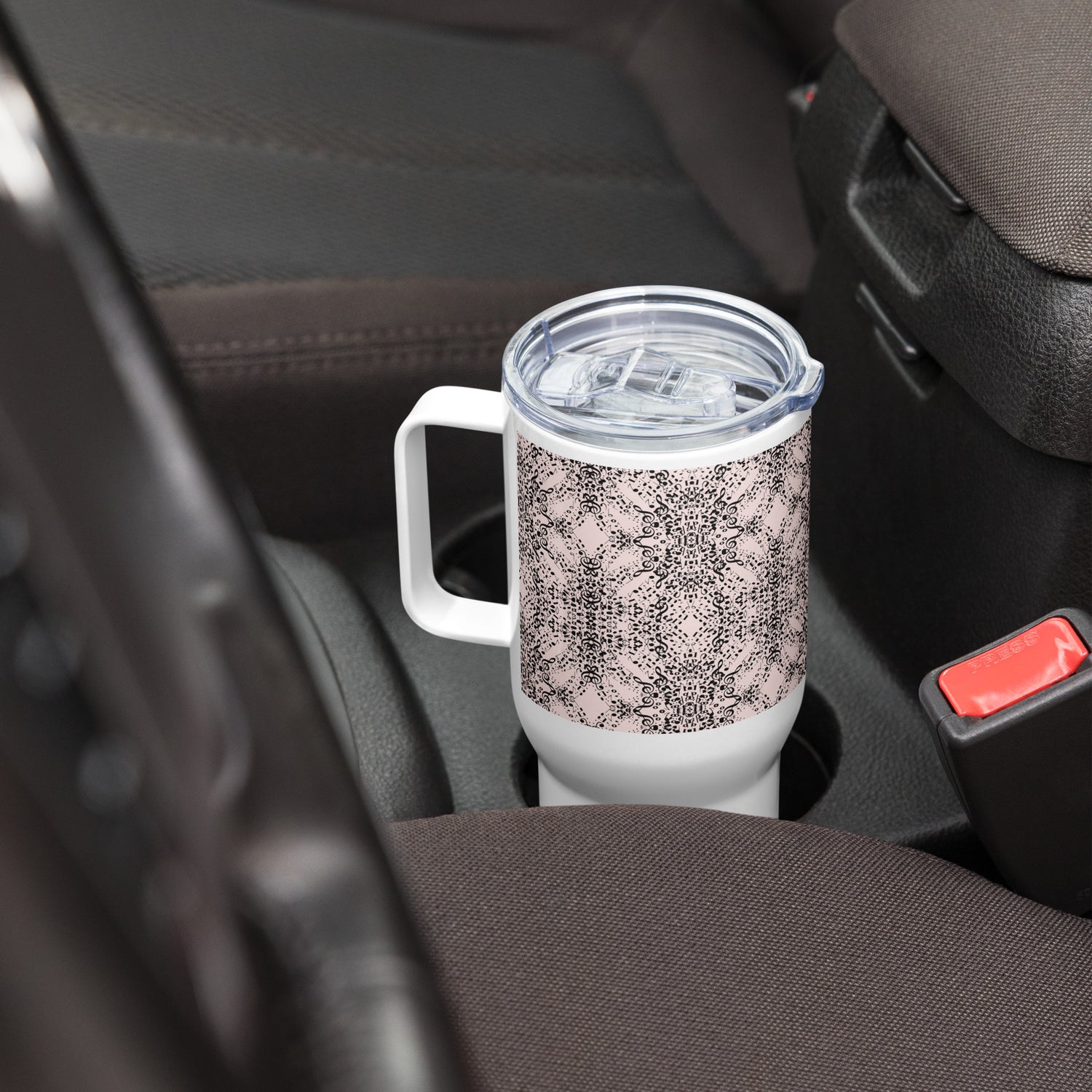 Flower Blossom Stainless Steel Travel Mug