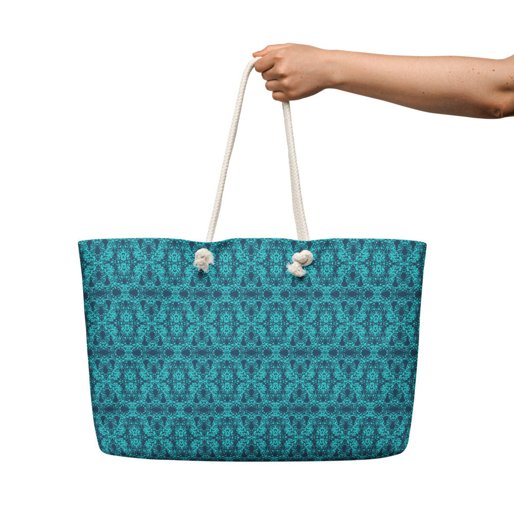 Aquamarine Weekend Tote Bag