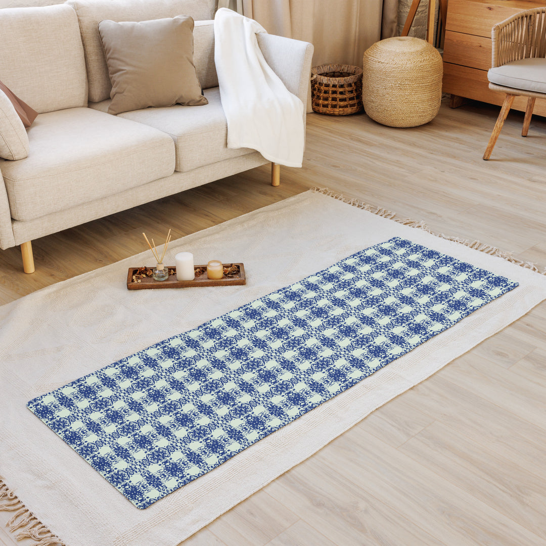 Blue Tapestry Resonance Yoga Mat