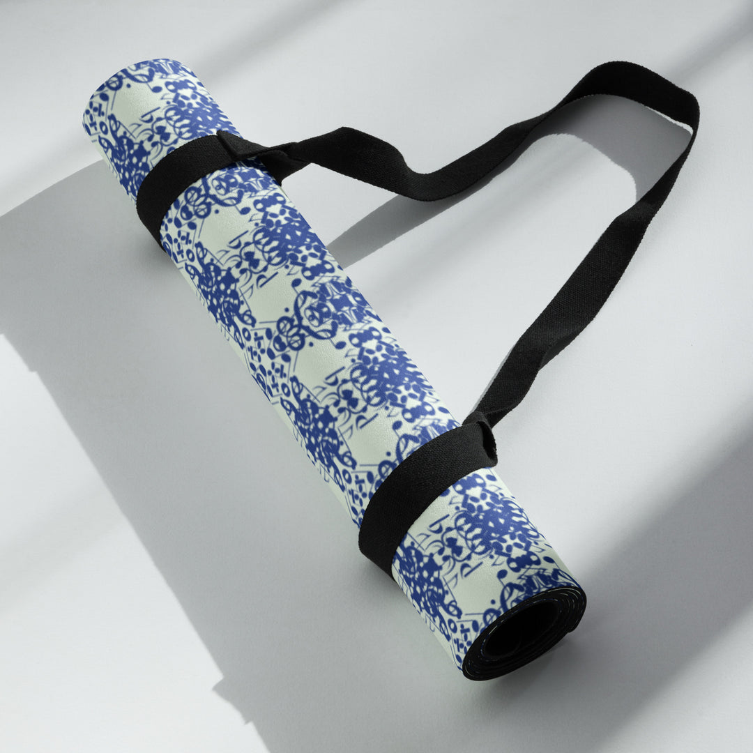 Blue Tapestry Resonance Yoga Mat