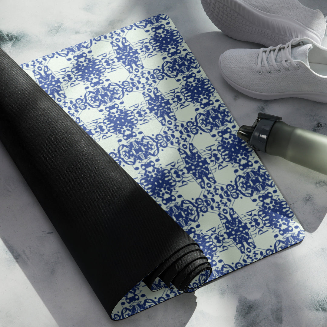 Blue Tapestry Resonance Yoga Mat